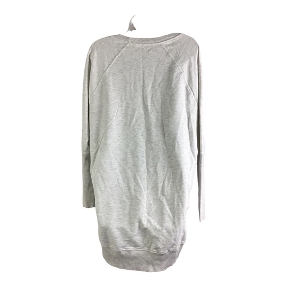 Anthropologie T.la Crew Neck Tunic Beige Sweatshirt Size Small - Picture 7 of 13